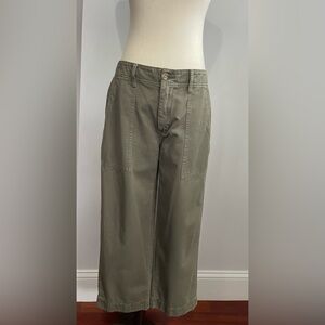 Vince Cotton Wide Leg Pants size 8